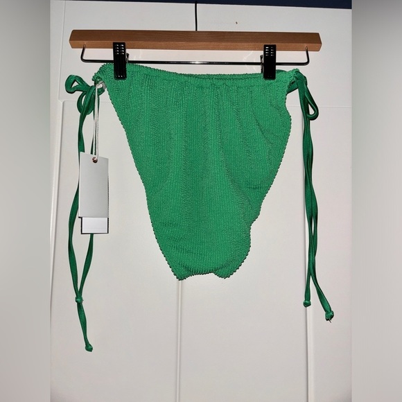 Good American Women Always Fits Tiny Ties Green Bikini Swim‎ Bottom Size 20W NEW - Picture 2 of 8